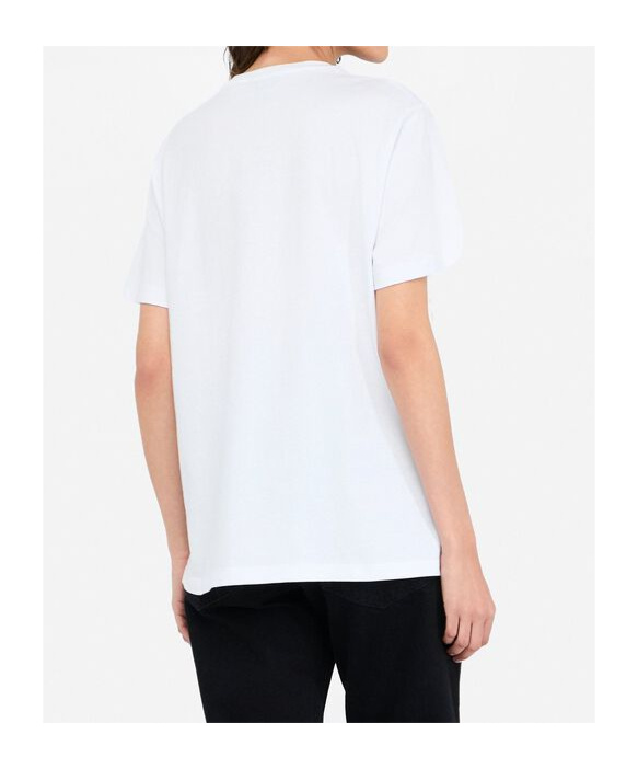 Liu •jo Cotton T-shirt With Print In White