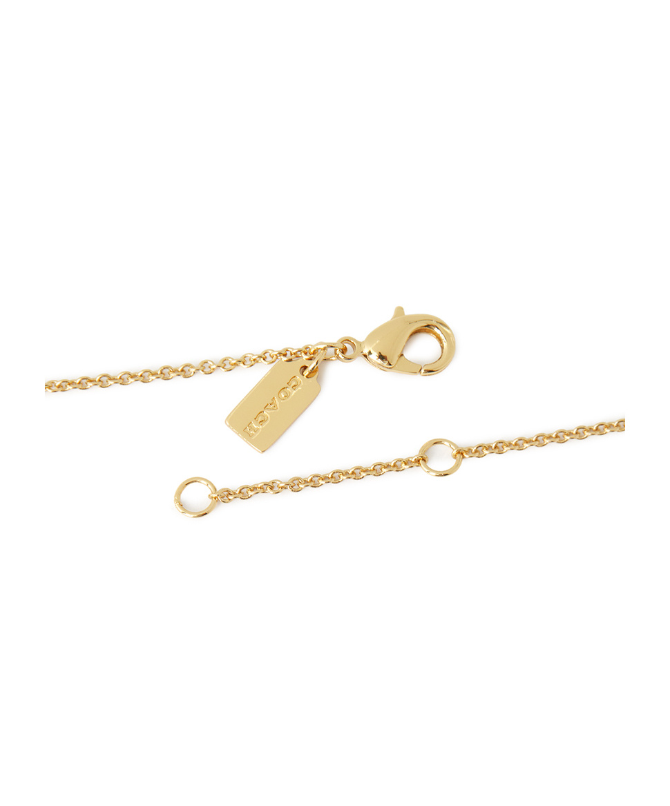 Coach Ecklace Earring Set