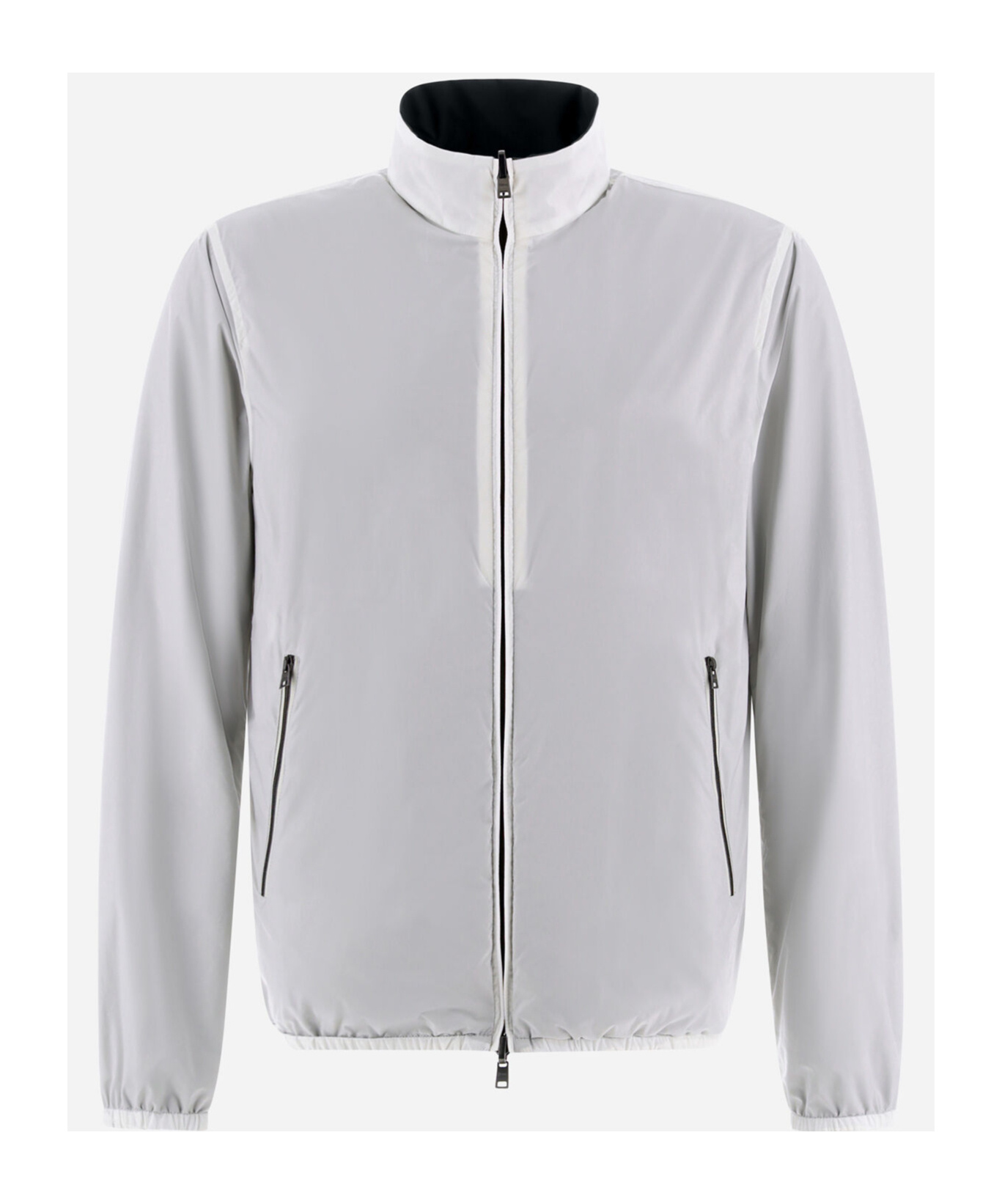 Herno Reversible Lightweight Jacket In Black