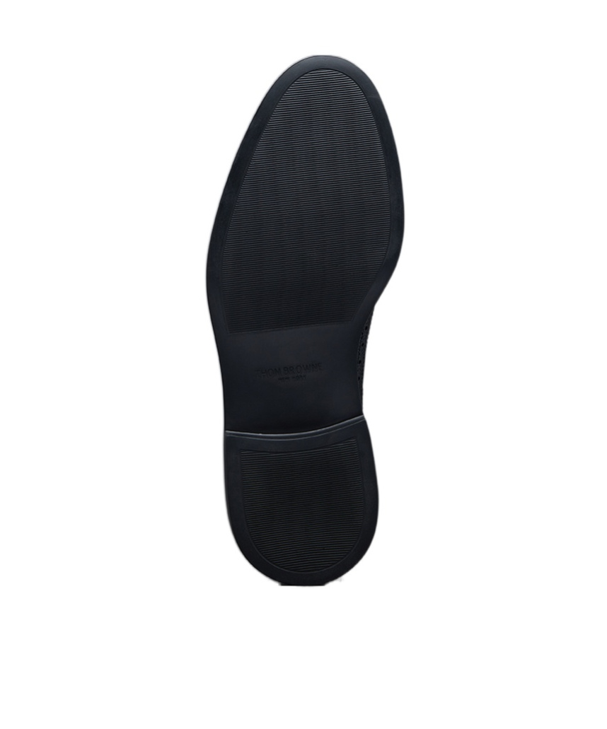 Thom Browne Bow Detailed Longwing Brogues In Black