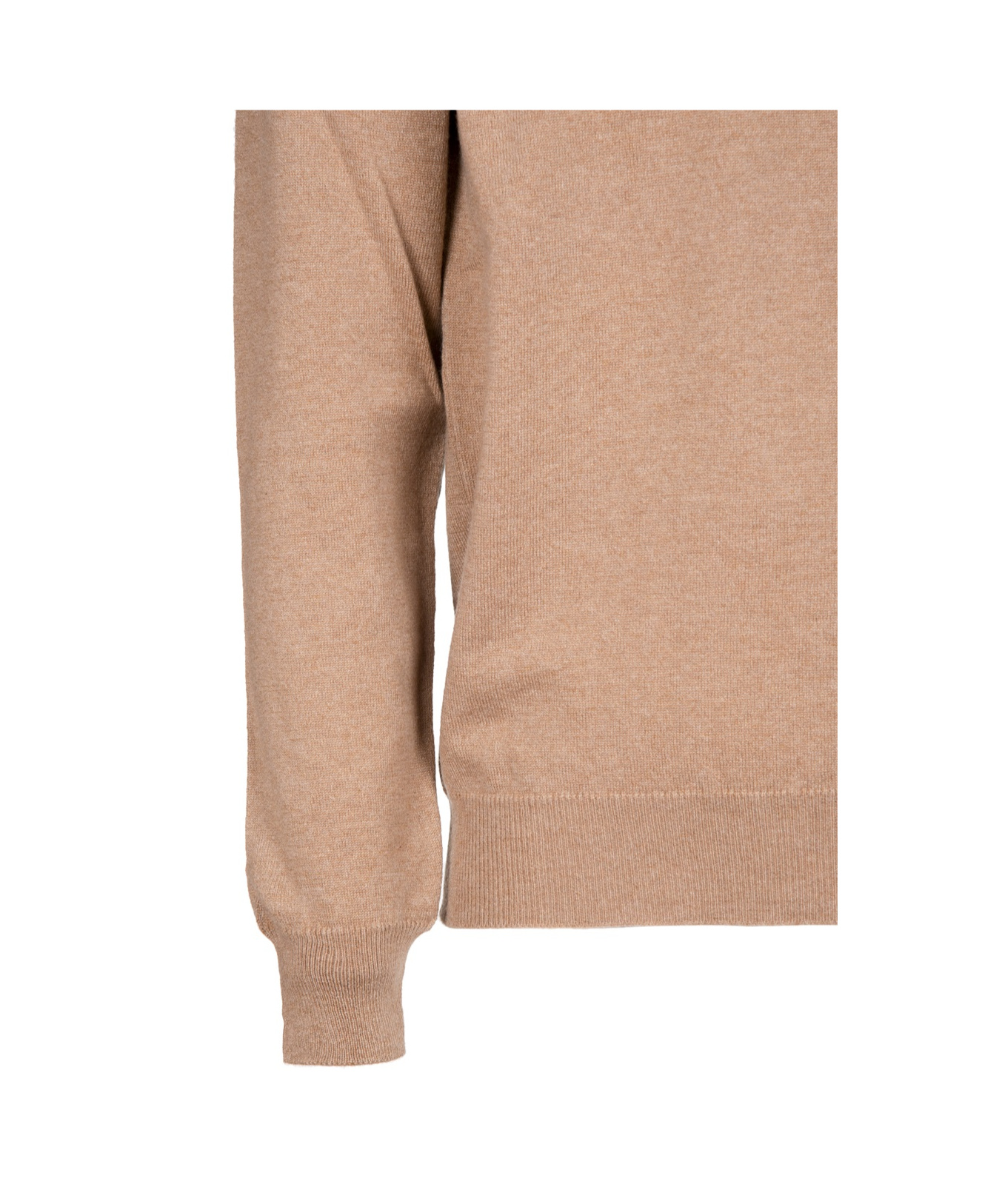 Malo Round Neck Sweater In Nude