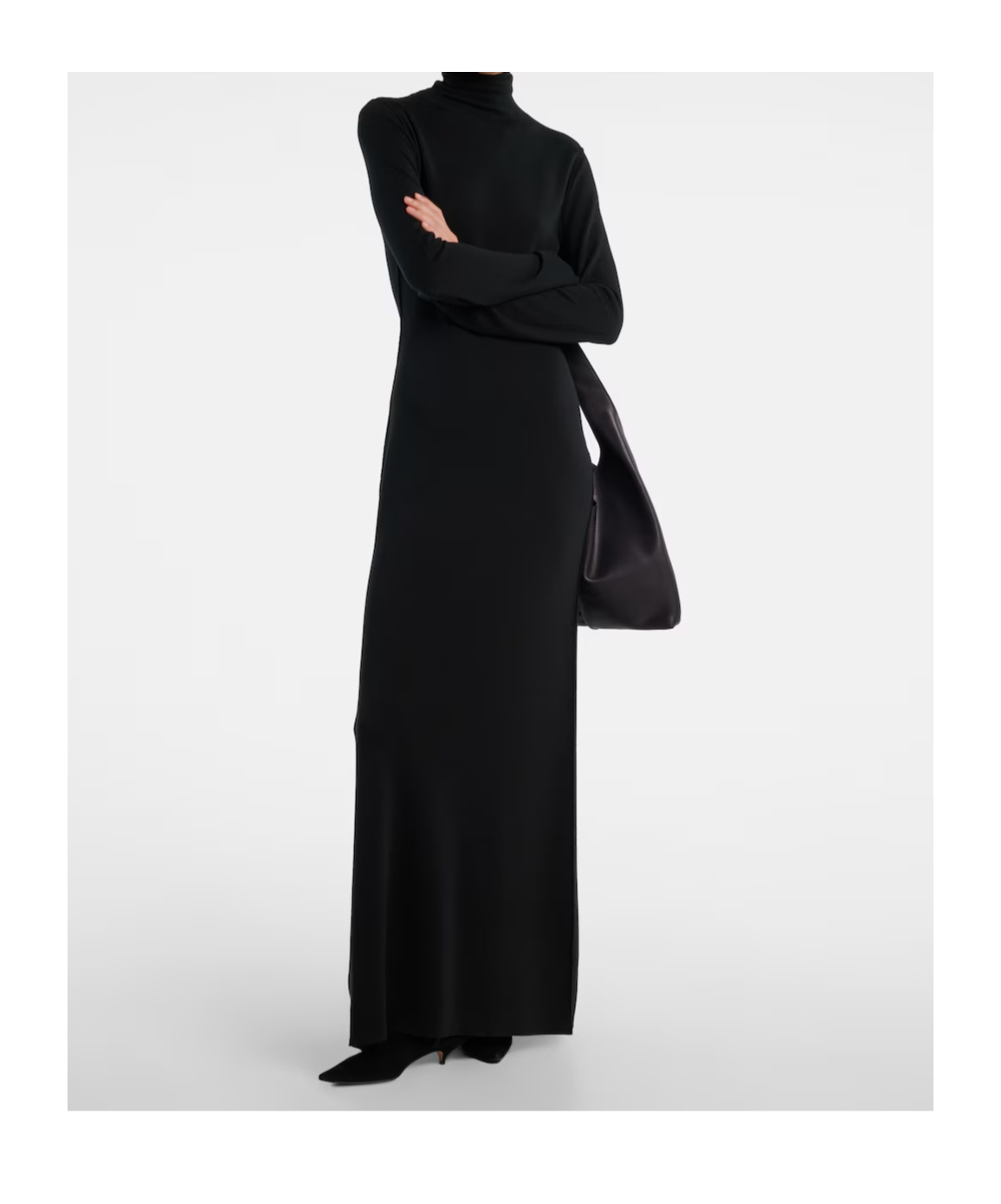 The Row Liisa Suede Ankle Boots In Black