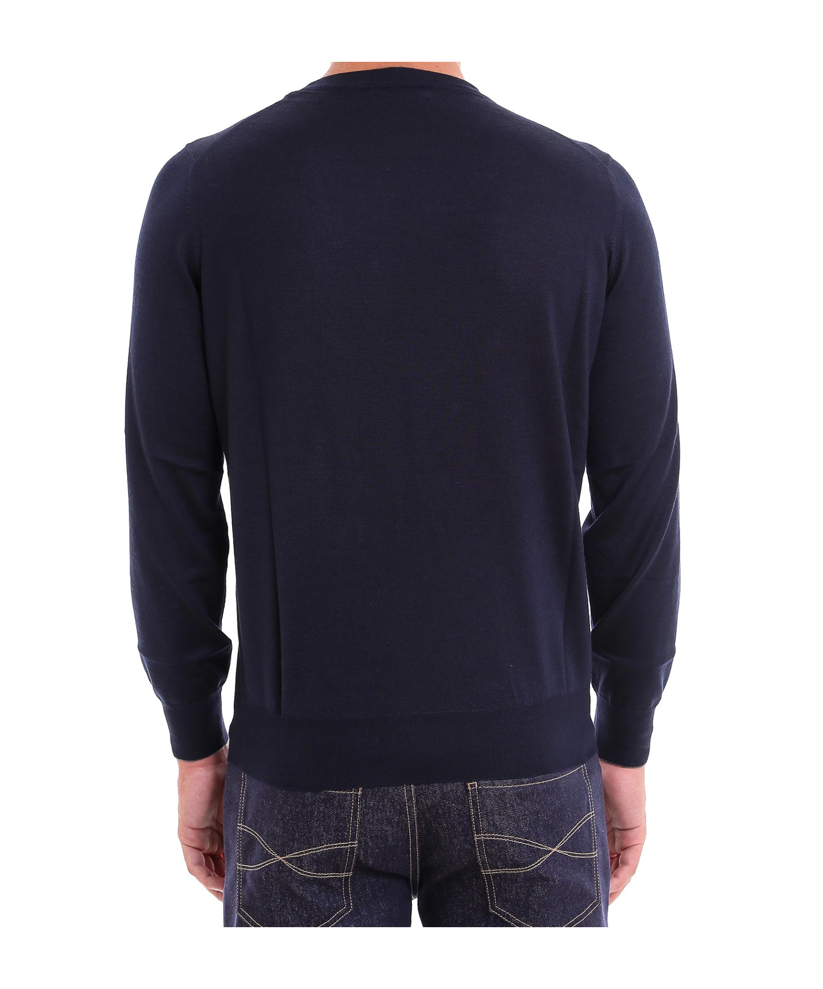 Brunello Cucinelli Crewneck Jumper In Black