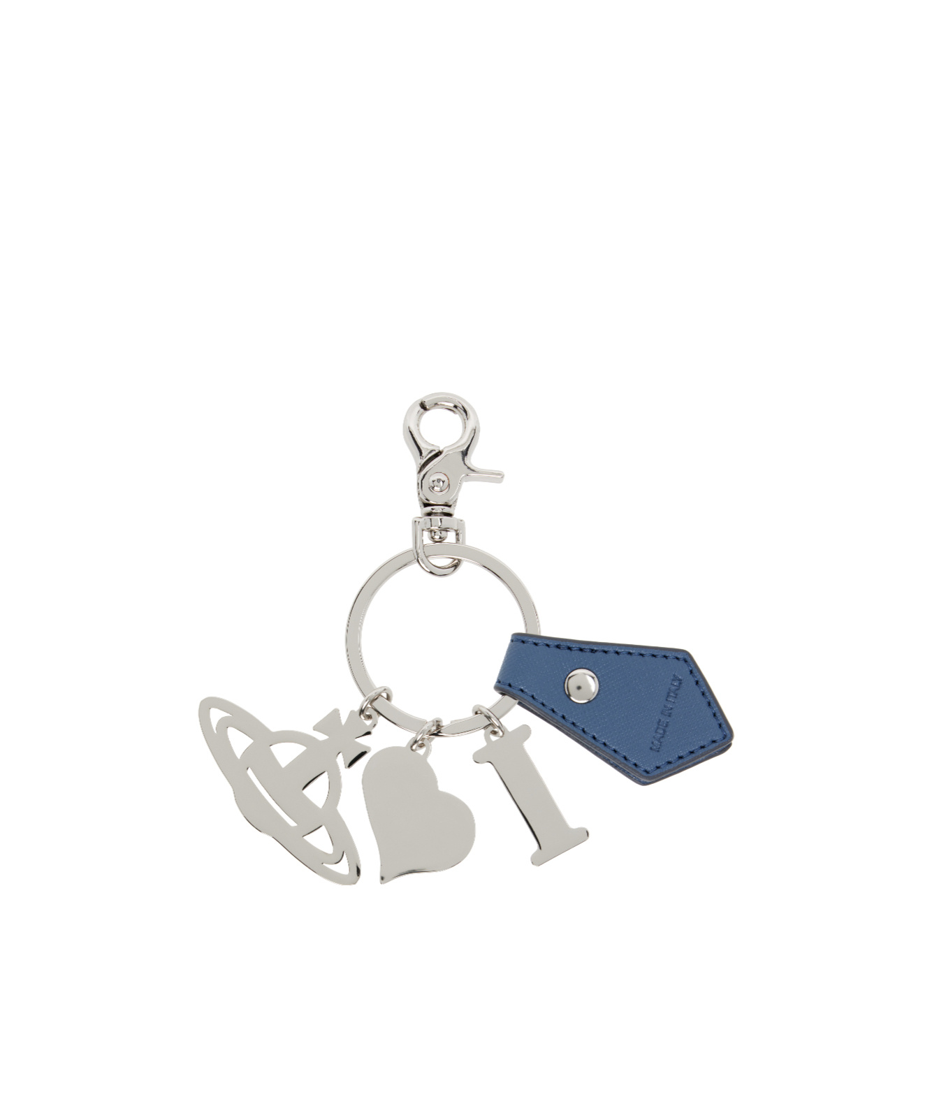 Vivienne Westwood I Love Orb Keychain In Multi