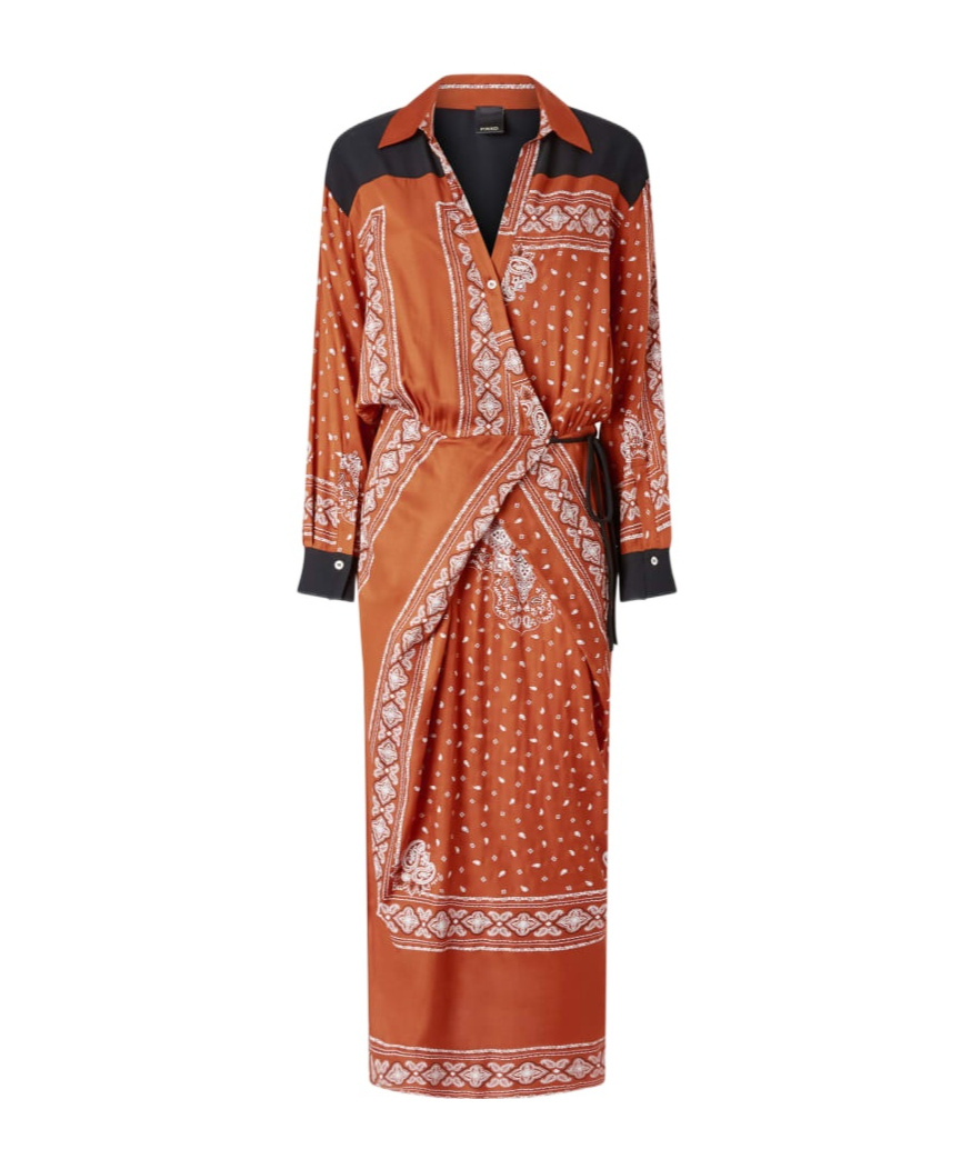 Pinko Darling Abito Twill Dress