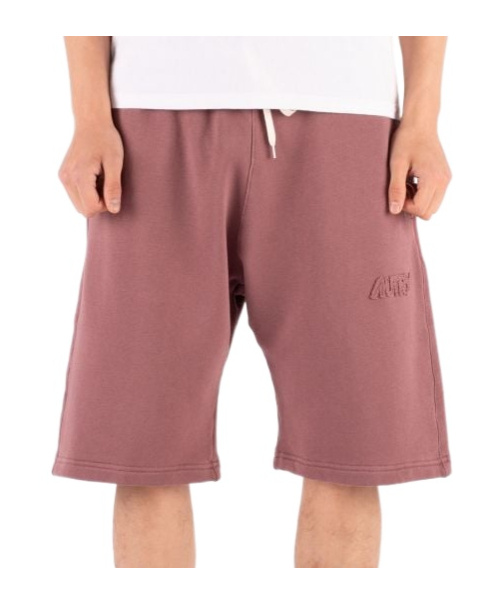 Shop Autry Logo-embroidered Shorts In Pink