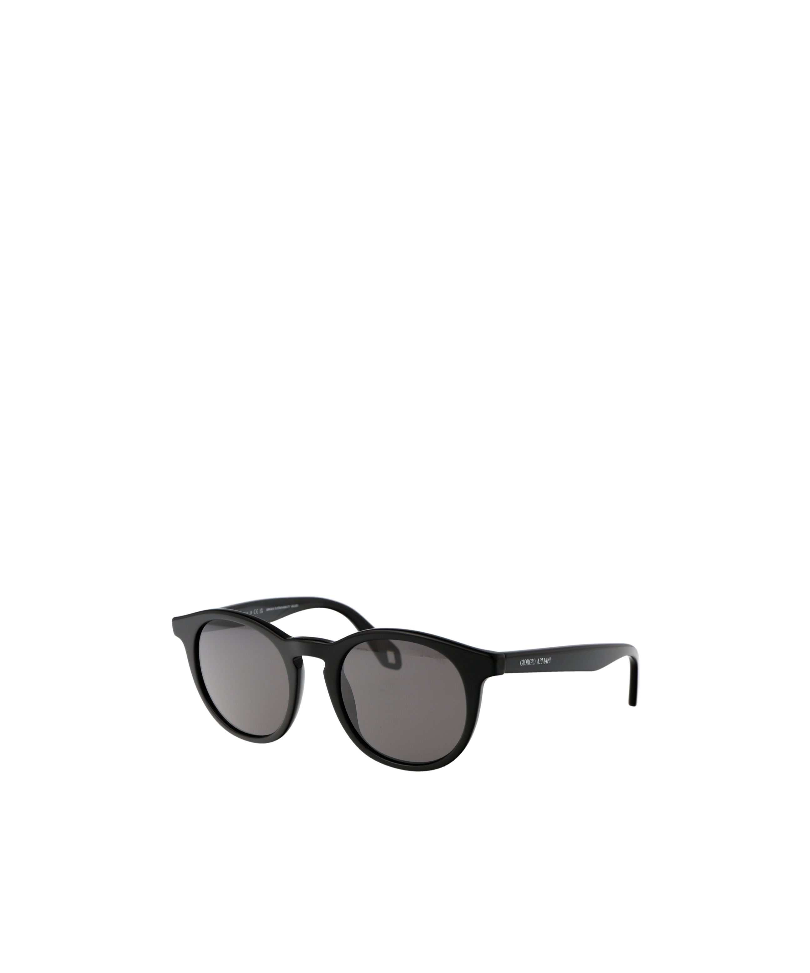 Giorgio Armani Full-framed Sunglasses In Black