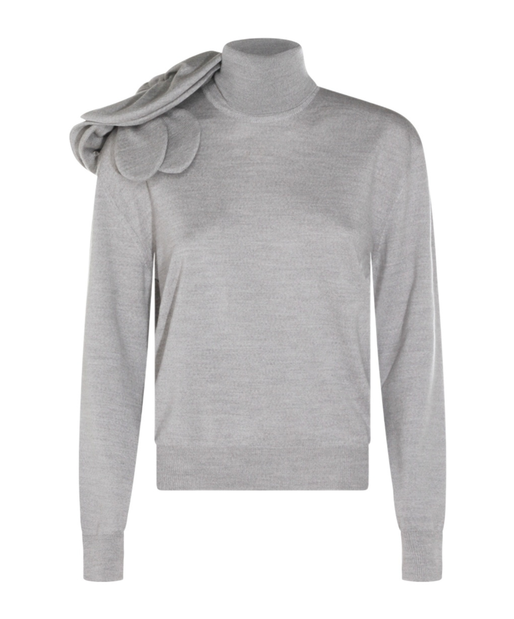 Moschino Sweaters Blacks And Greys In Gray