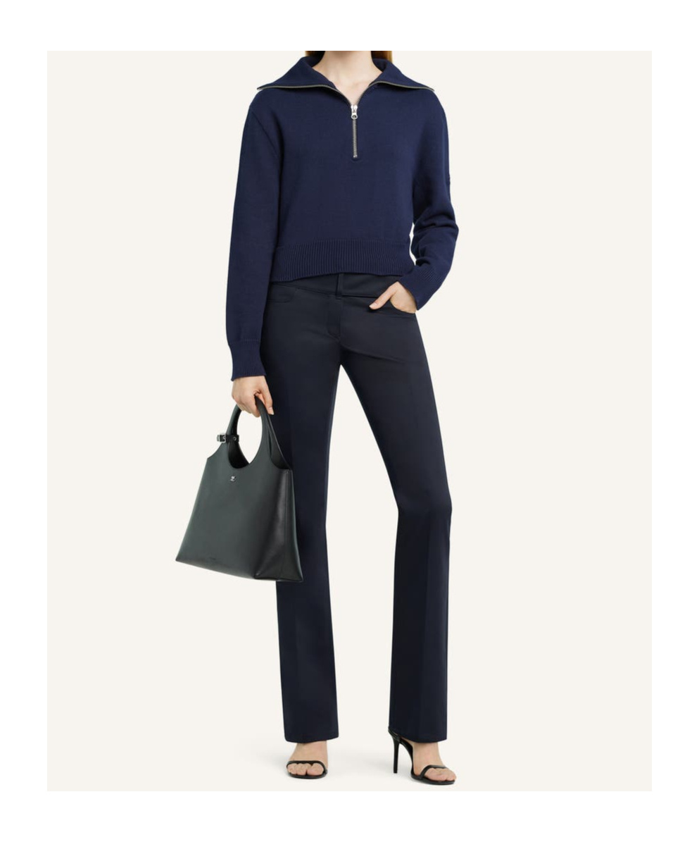 Courrèges Trucker Jumper In Black