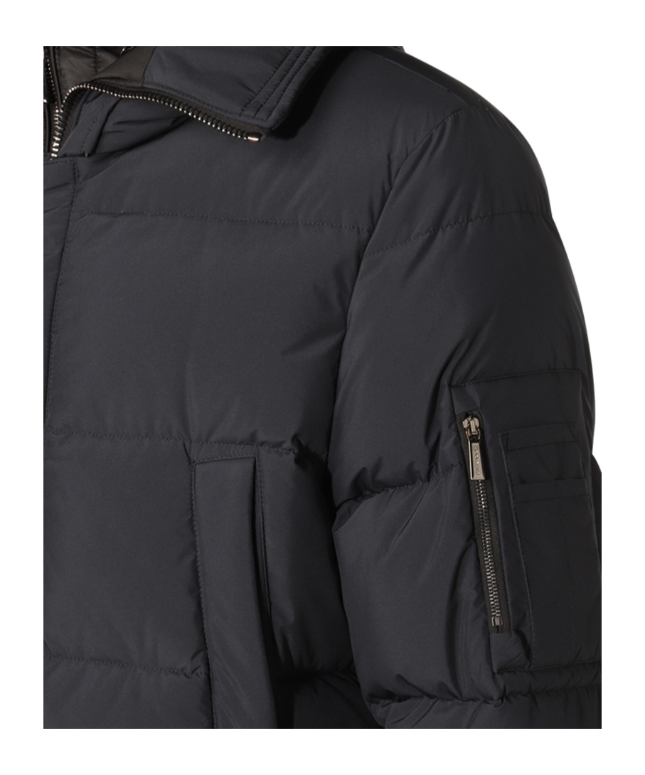 Moorer Long-sleeved Cotton Clothes In Black