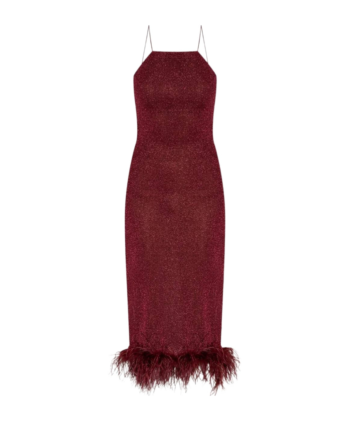 Oseree Sleeveless Strapless Dress In Brown