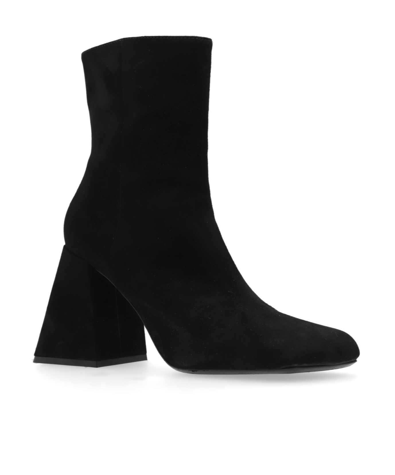 Shop Vic Matie Leather Boots In Black