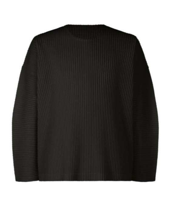 Issey Miyake Crew Neck T-shirt In Black