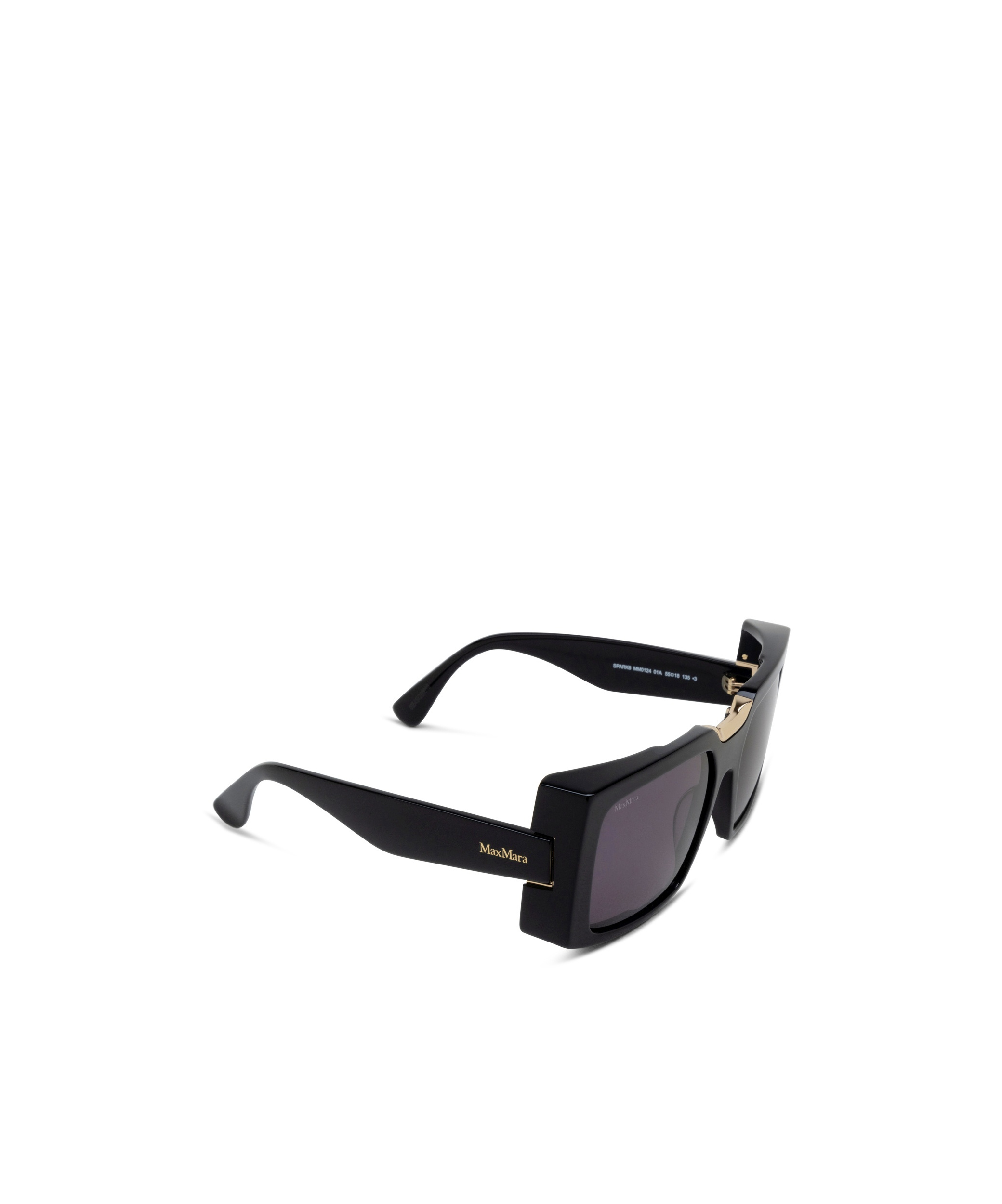 Shop Max Mara Square Frame Sunglasses