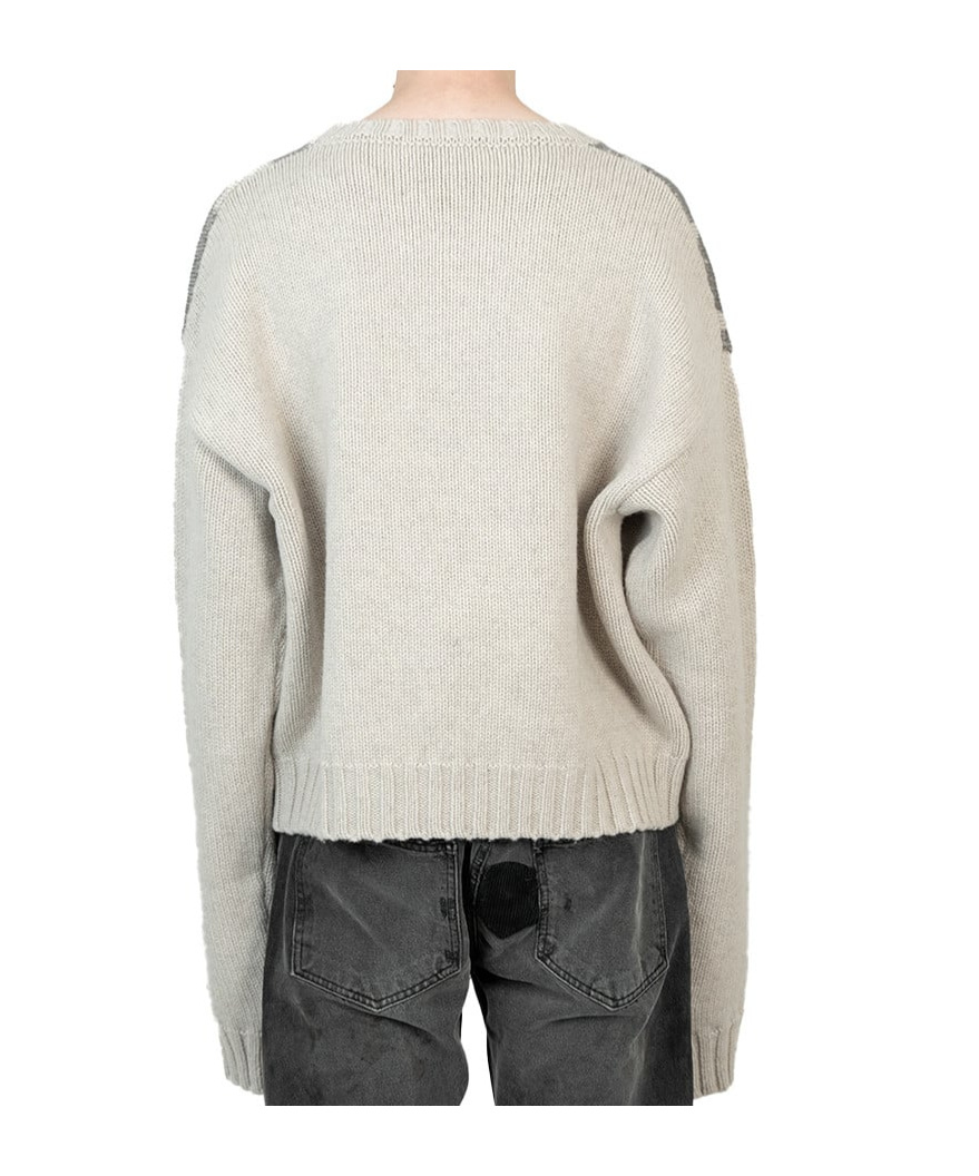 Enfants Riches Deprimes Past In Vain Sweater In White