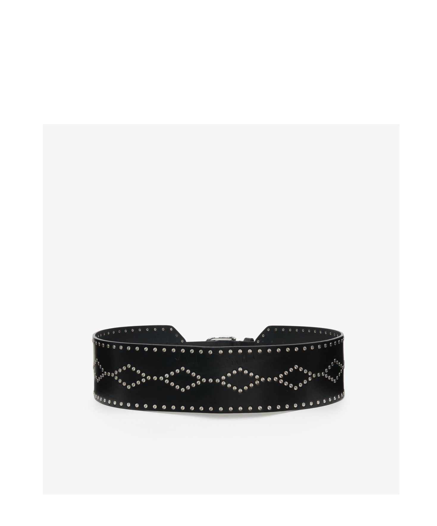 Isabel Marant Lucie Buckle Belt In Black