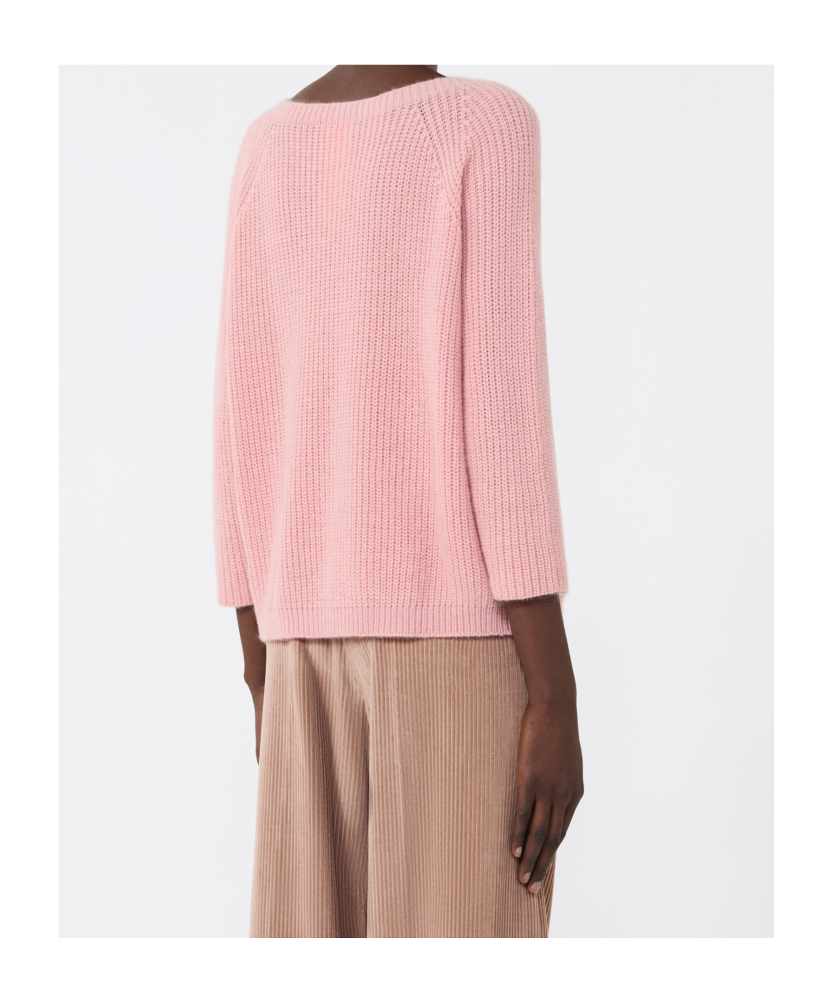 Weekend Max Mara Mohair Yarn Sweater In Pink
