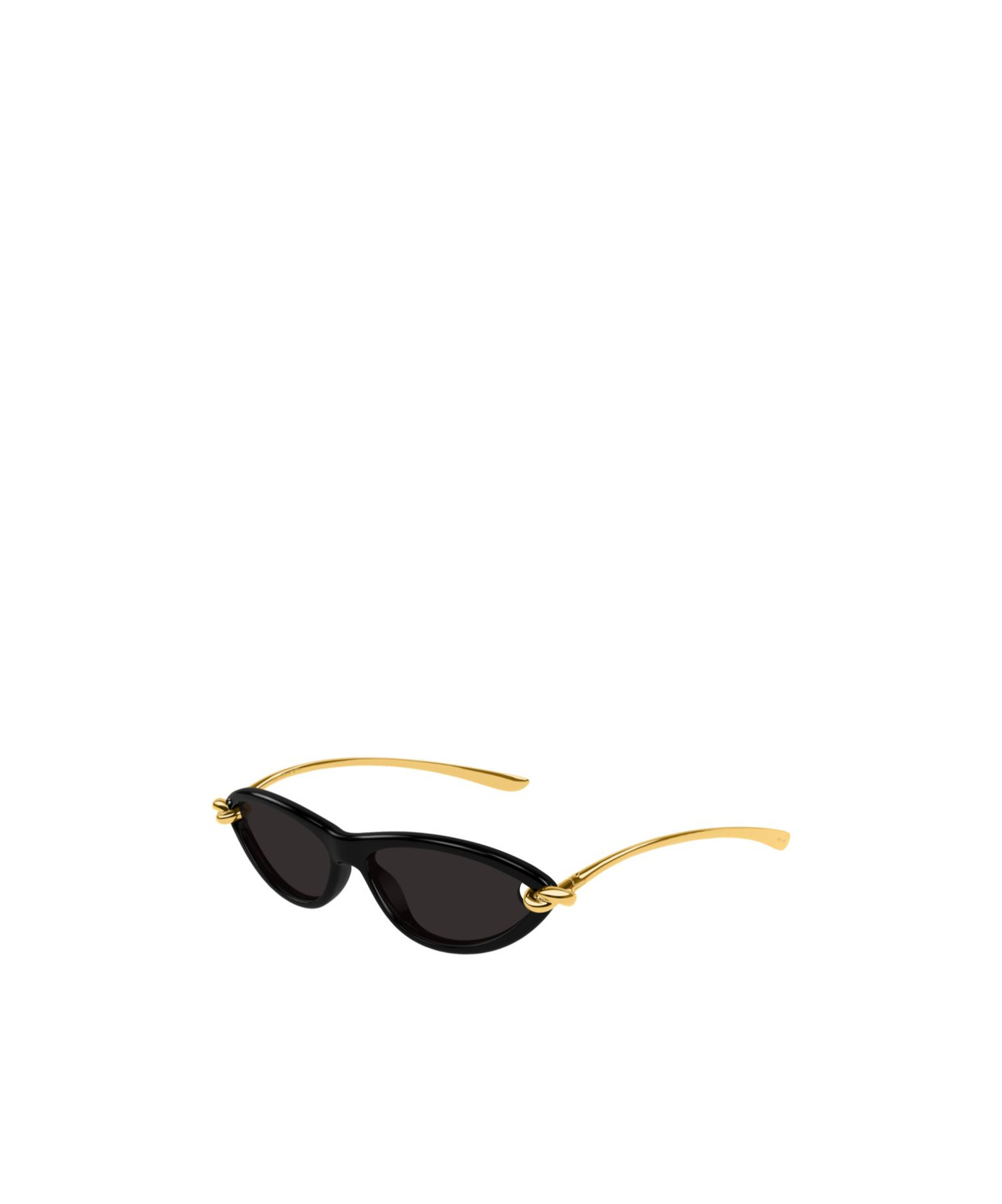 Bottega Veneta Cat's Eye Sunglasses In Black