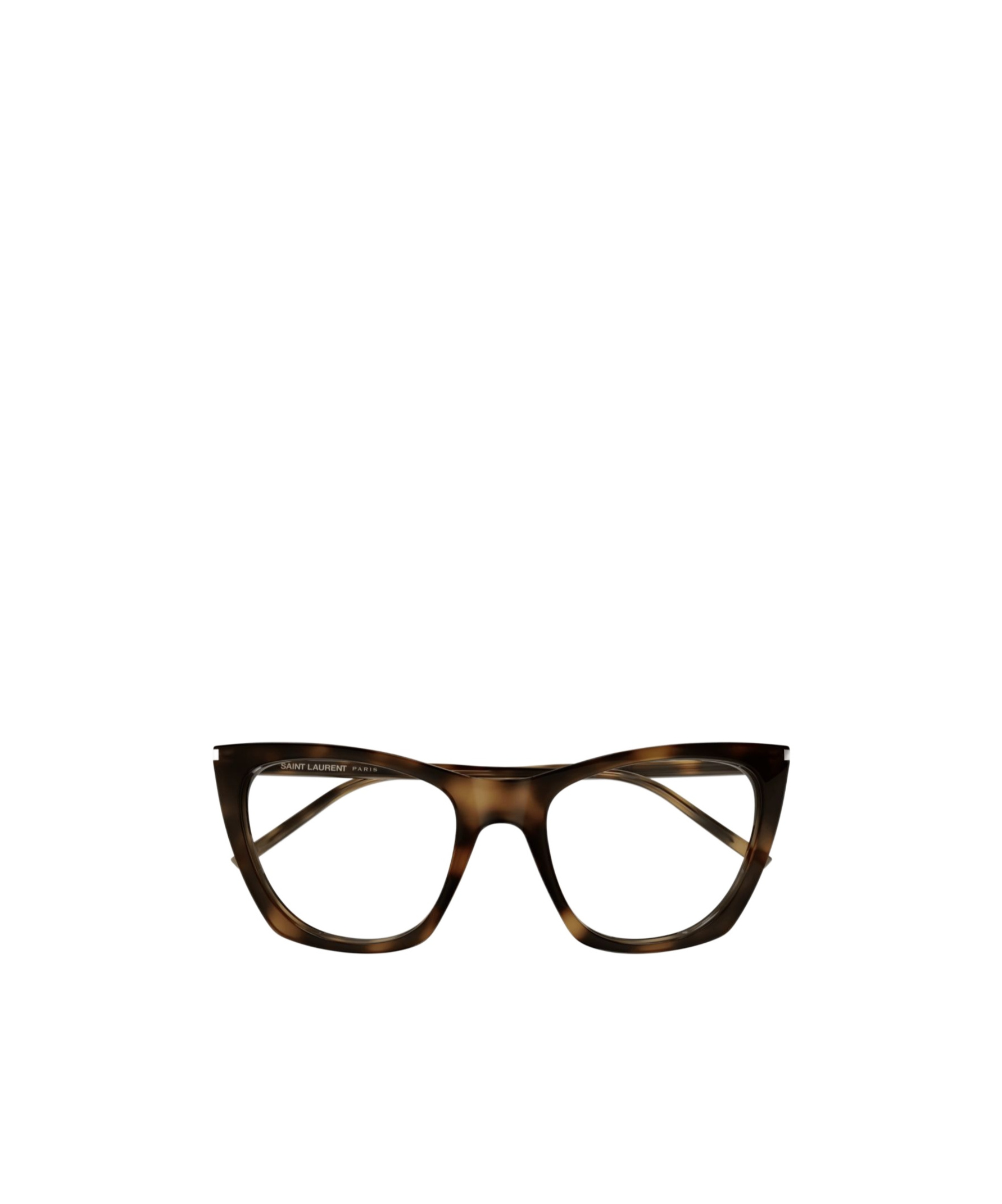 Saint Laurent Brille Mit Cat-eye-gestell In Black