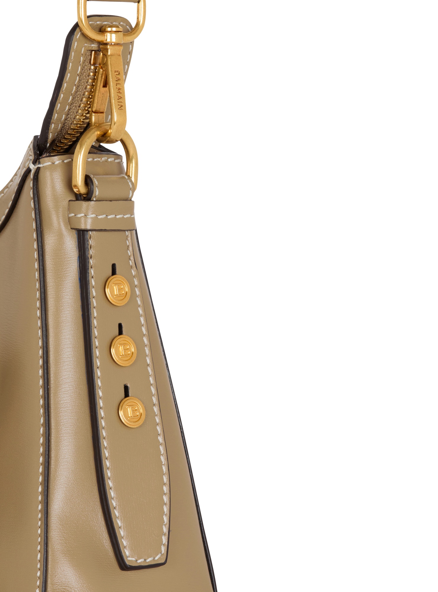 BALMAIN CALFSKIN B-BUZZ HOBO BAG