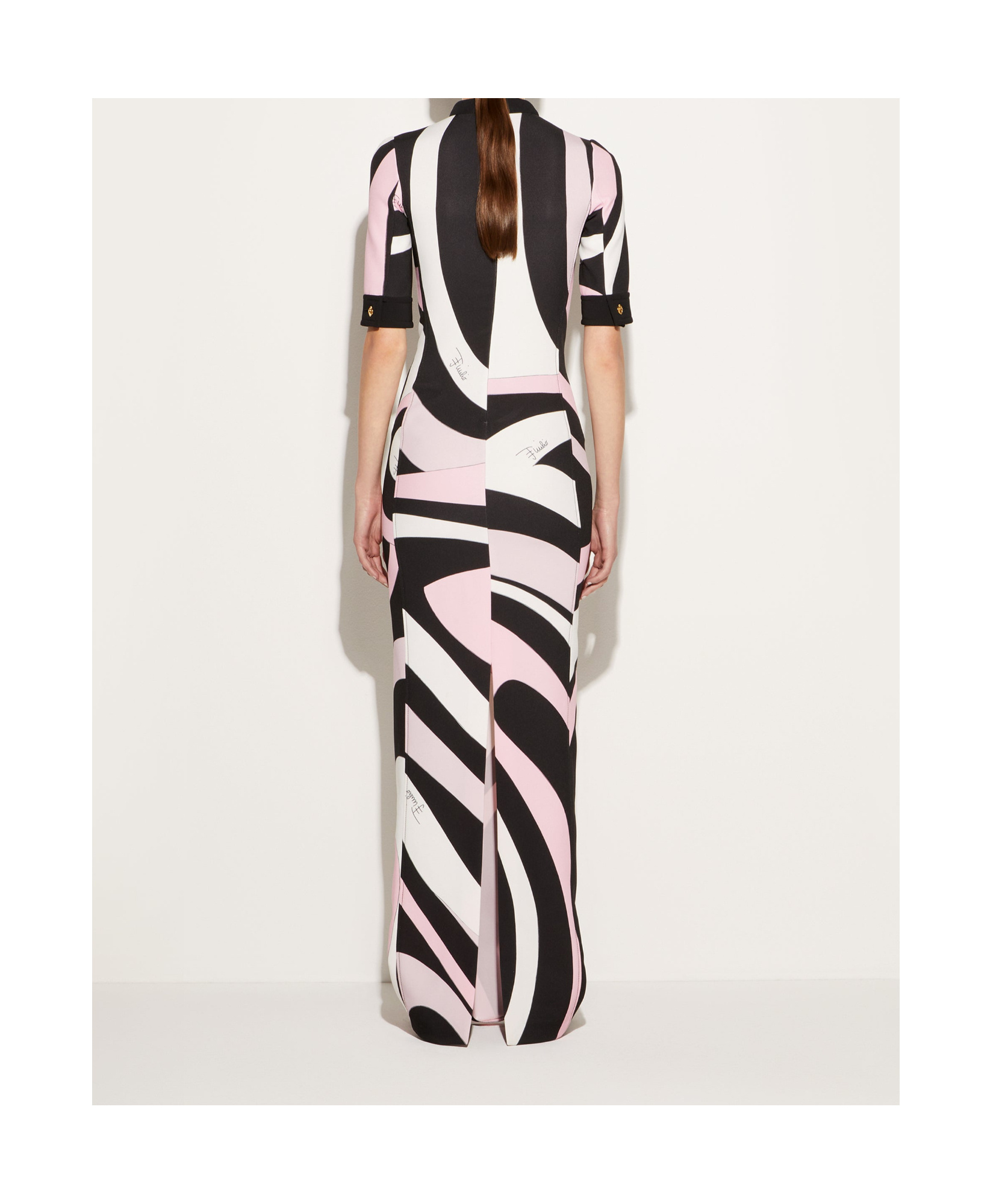 Pucci Printed Dress In Black