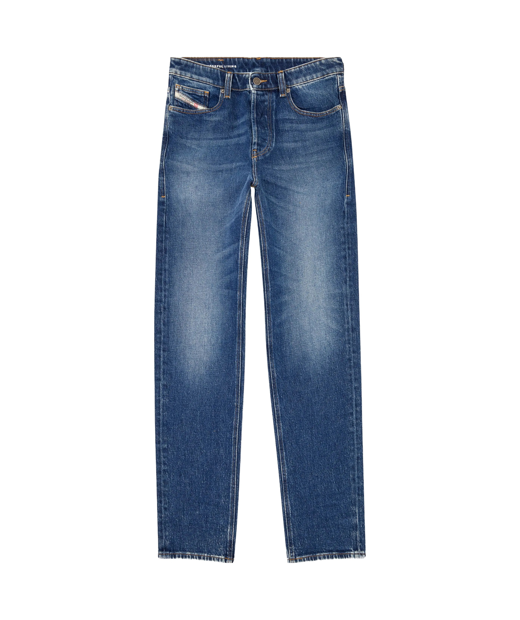 Diesel 1989 D-mine 09i28 Straight-leg Jeans In Blue