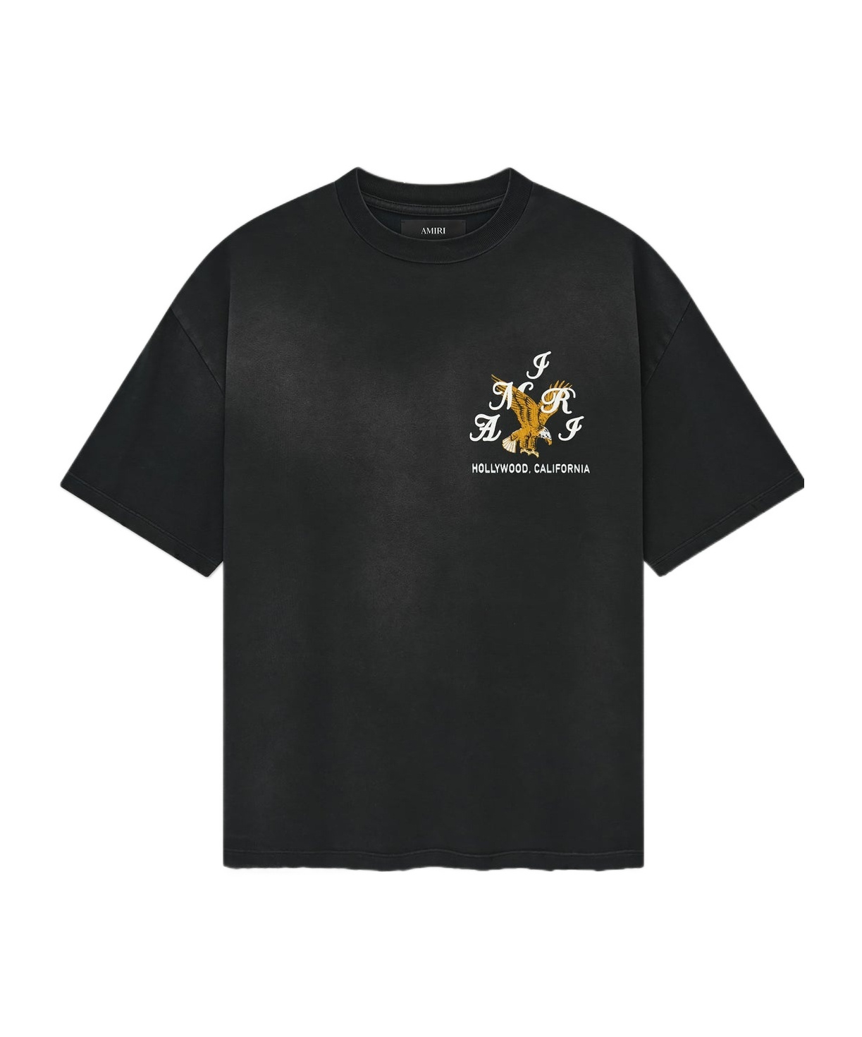 Amiri Eagle Crystal Embellished Oversize Graphic T-shirt