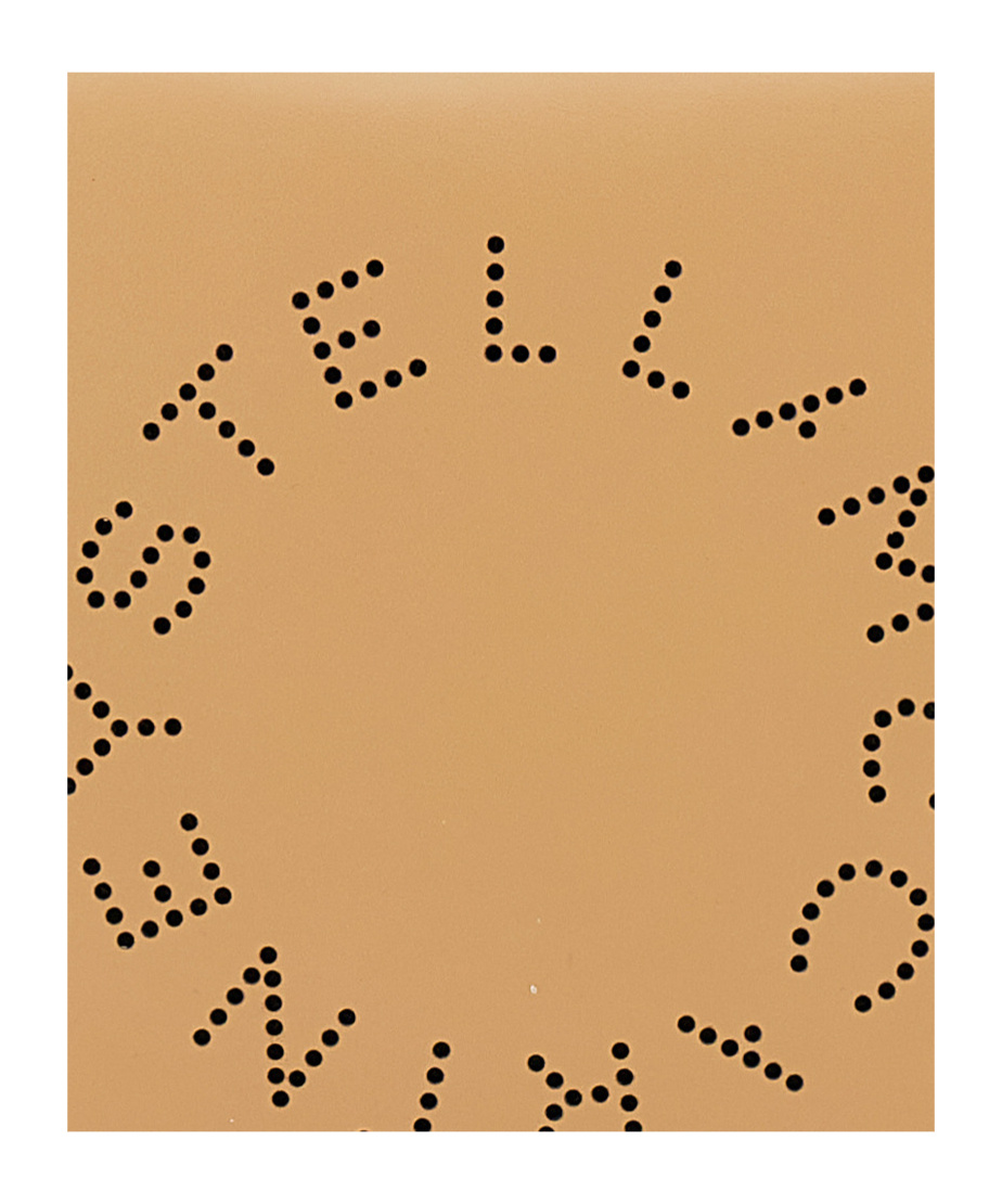Stella Mccartney Zippered Shoulder Bag In Nude
