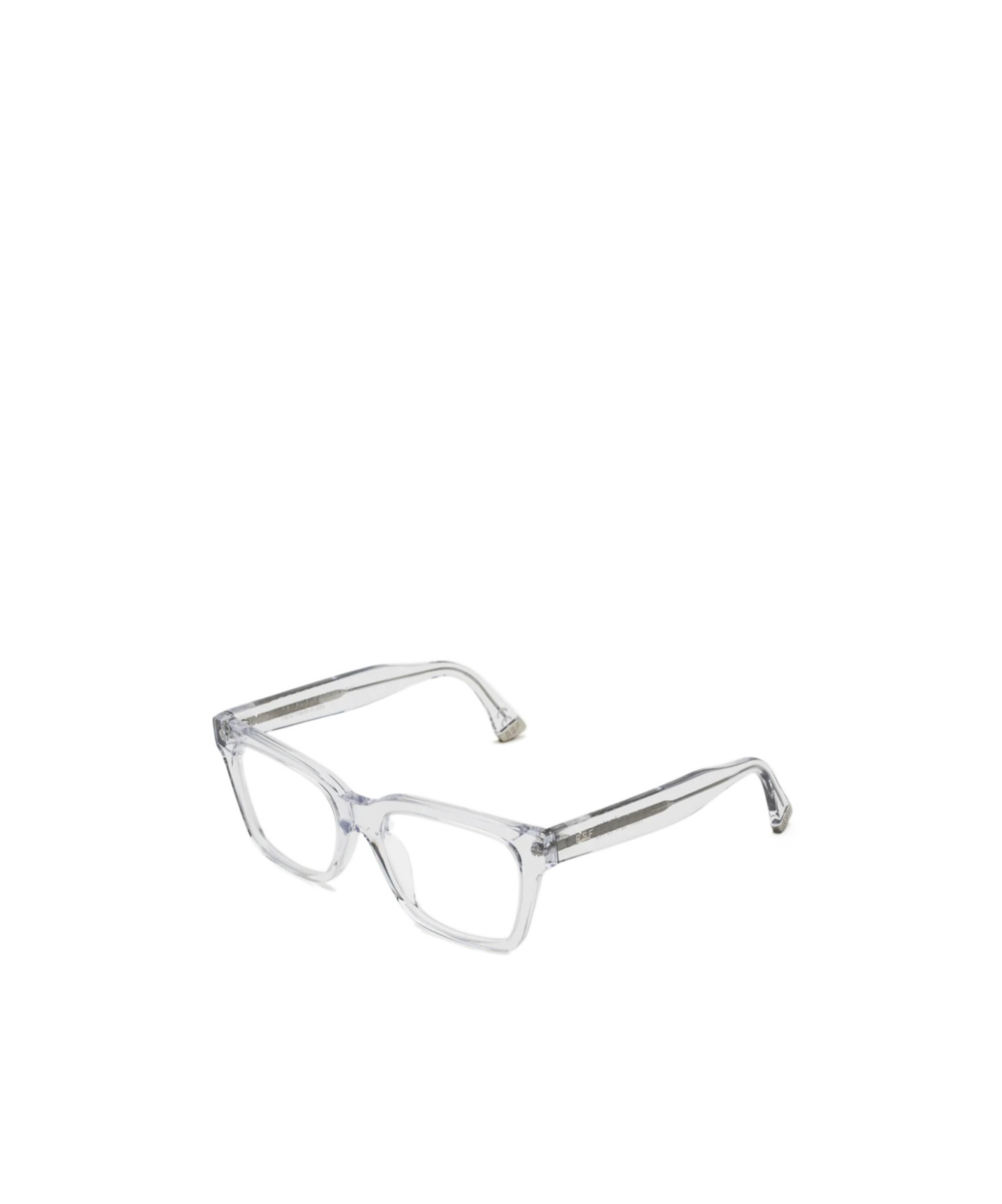 Retrosuperfuture Geometric Frame Plain Mirror In White