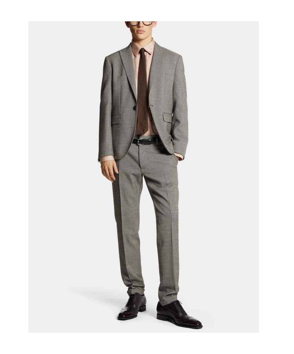 Dsquared2 Single-breasted Suit In Gray