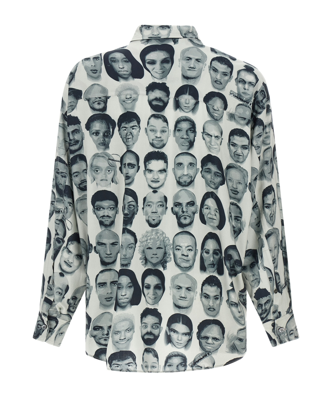 Magliano 'finalists Twisted' Shirt Button Cuffs In Gray