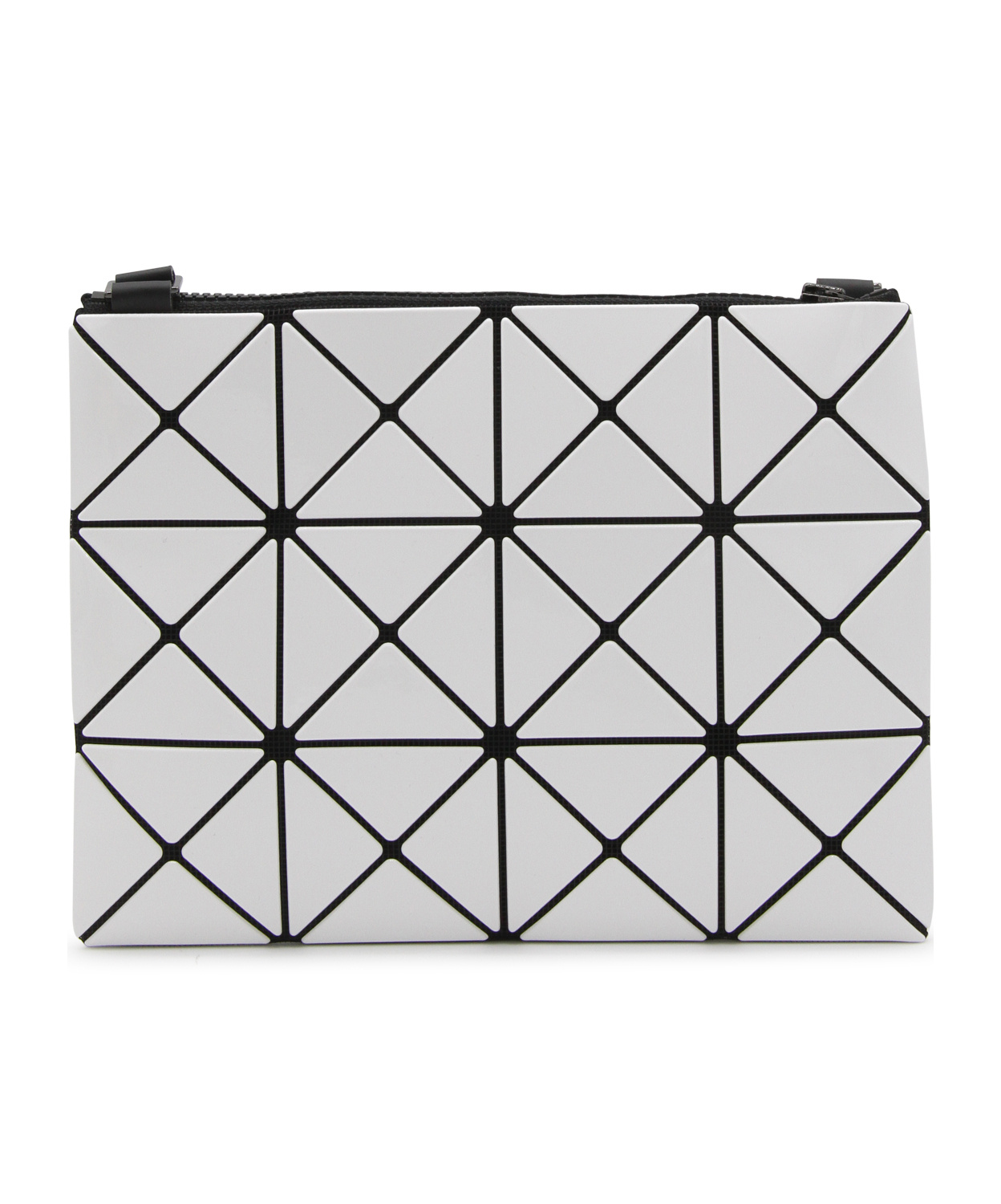 Bao Bao Issey Miyake Lucent Gloss Geometric Crossbody Bag In Gray