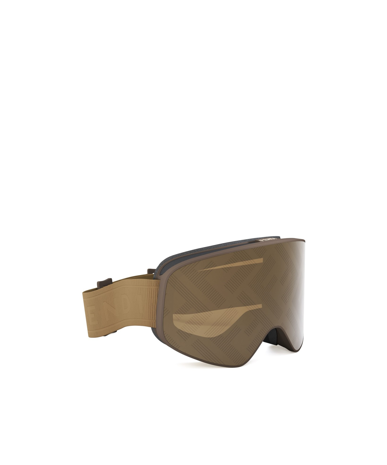 Fendi Ski Goggles In Brown