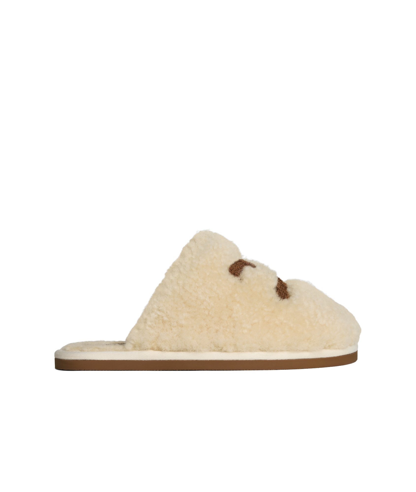 Celine Georgia Slippers In Brown