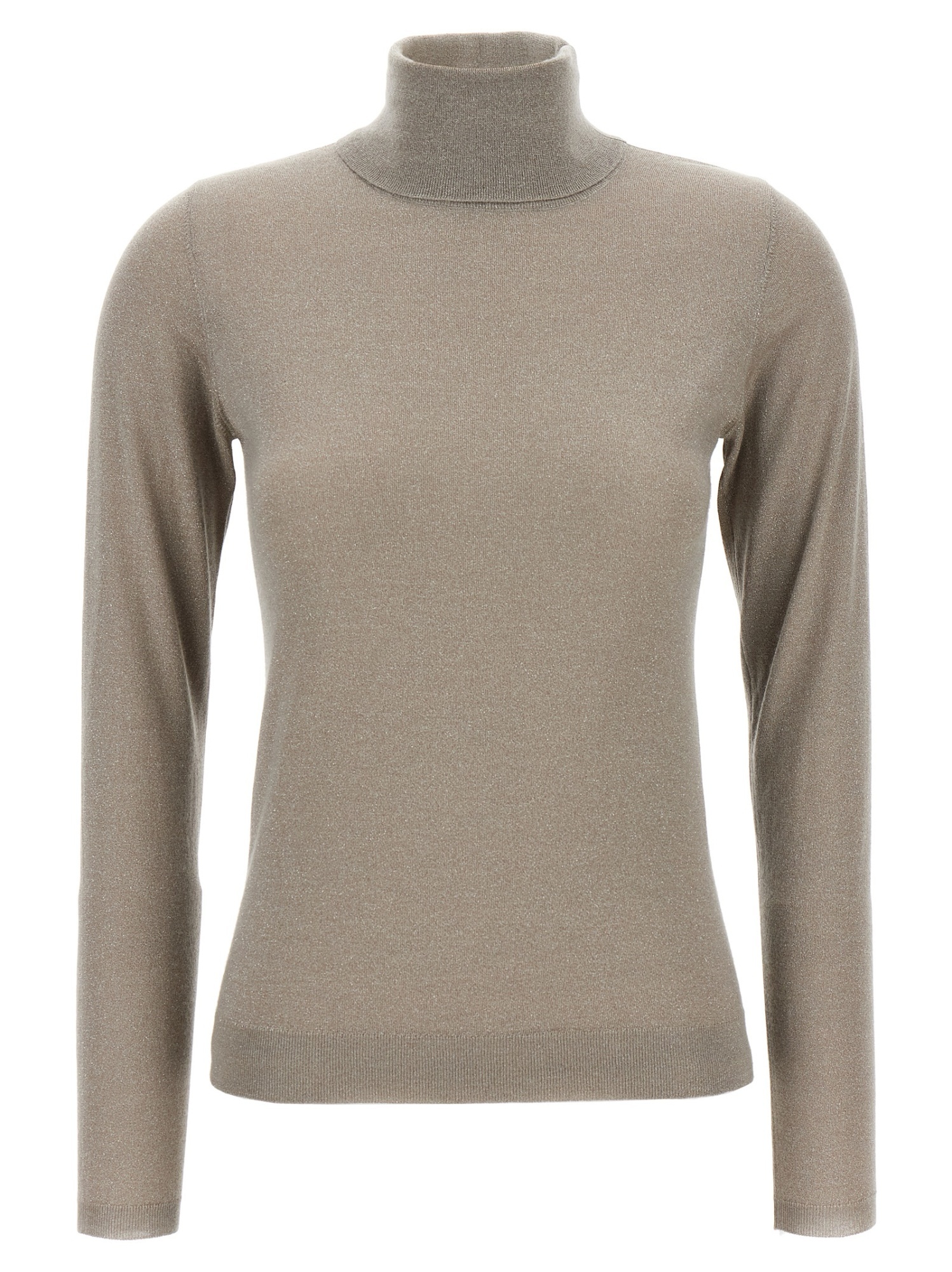 Brunello Cucinelli Sparkling Sweaters And Cardigans Beige