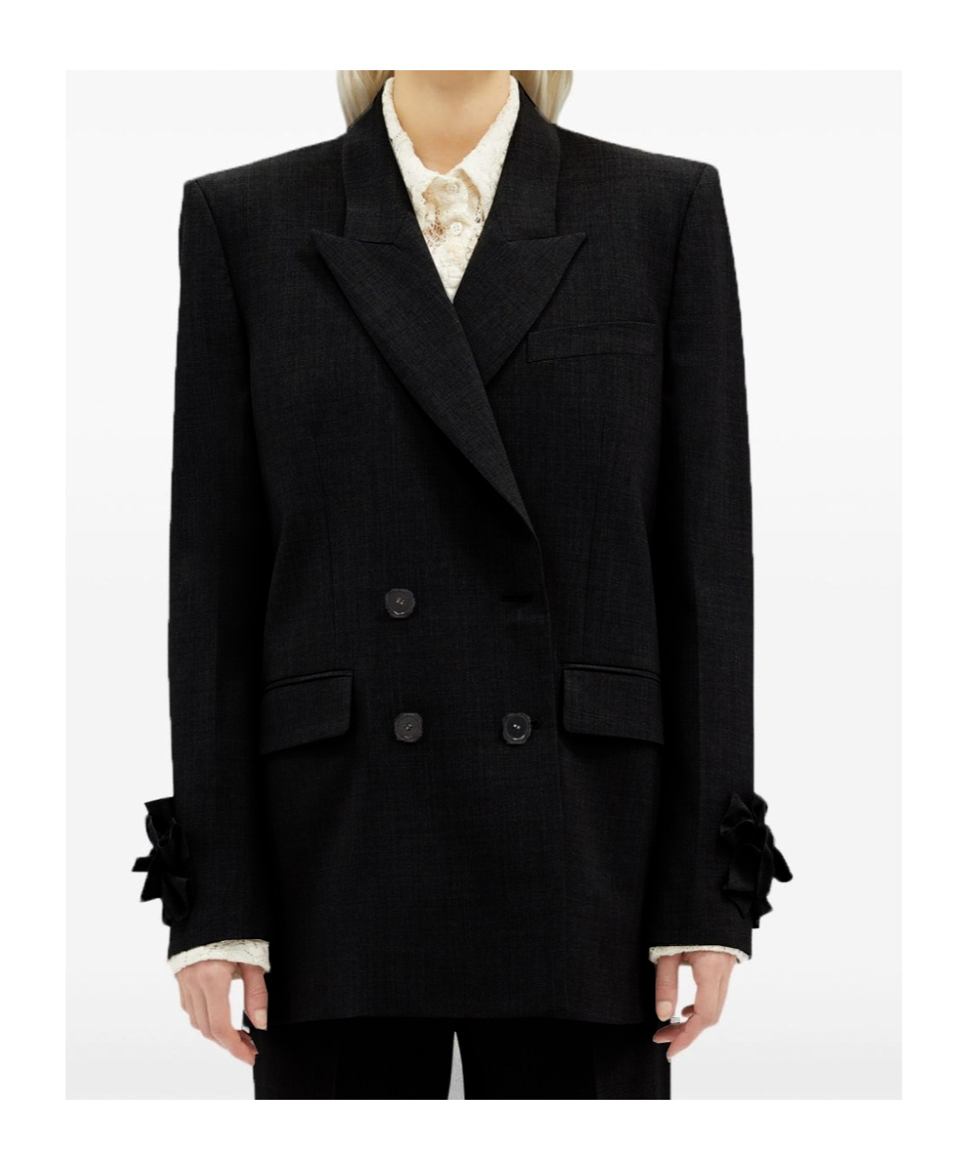 MSGM LONG-SLEEVED SUIT COAT 