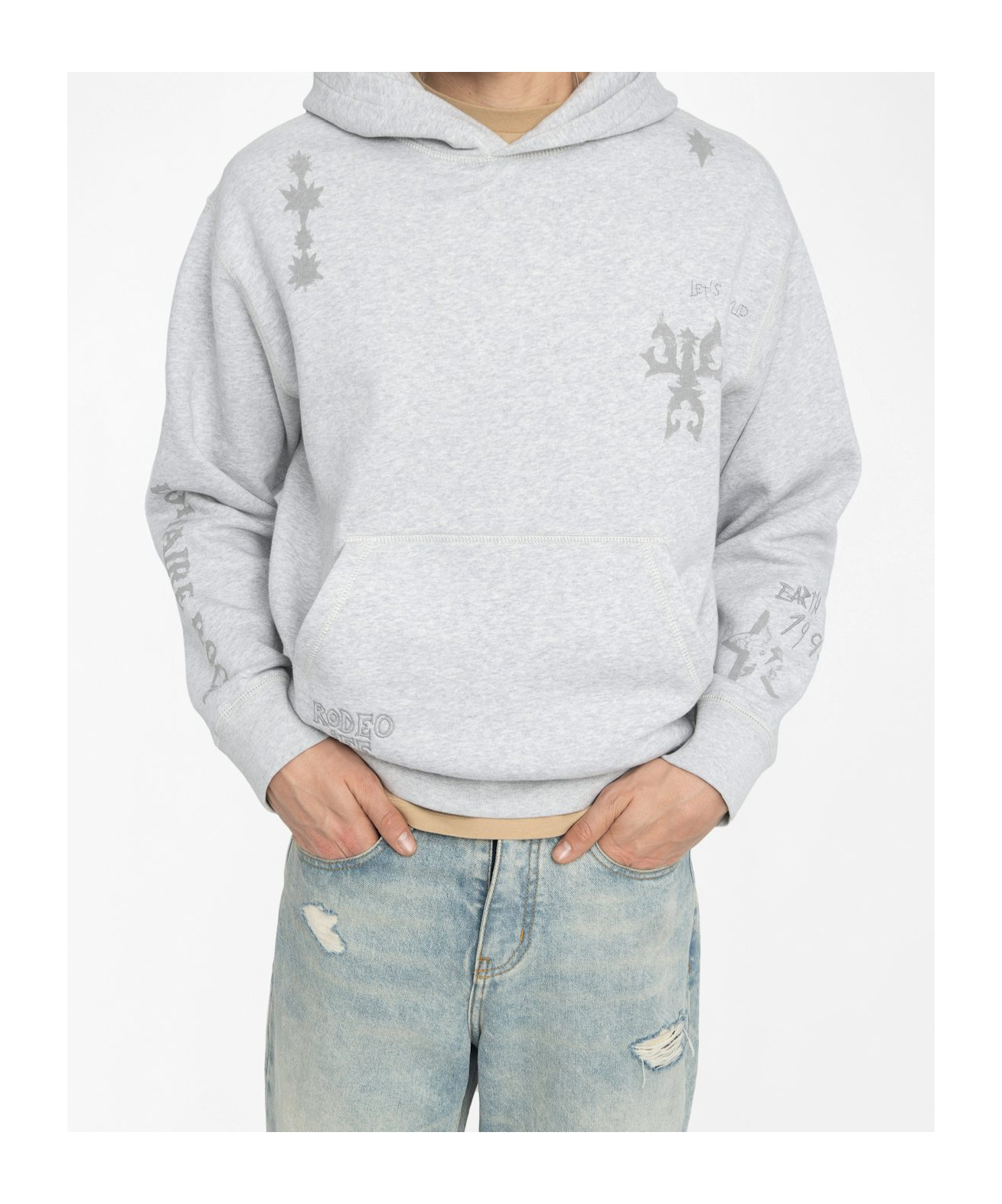 Zadig & Voltaire Long Sleeve Sweatshirt In Gray