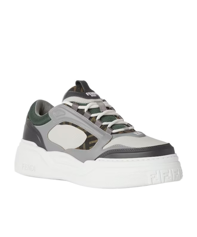 Fendi Force Trainers In Animal Print