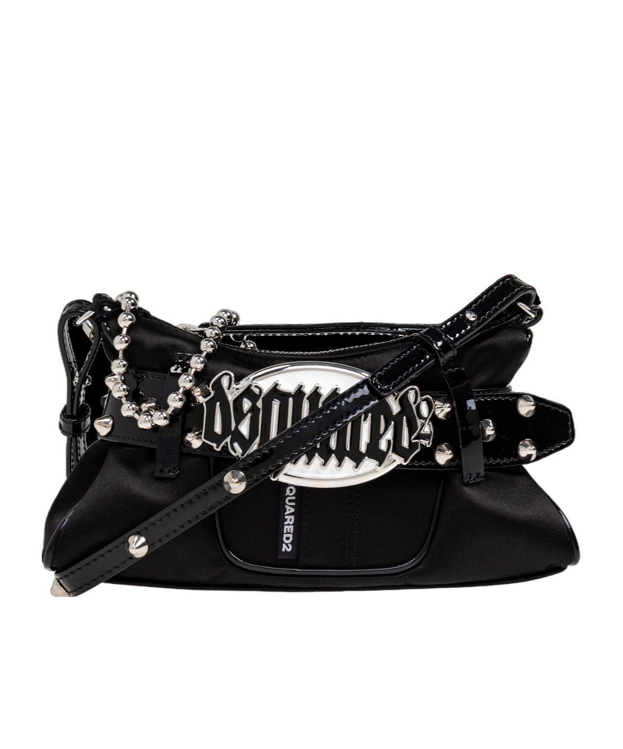 Shop Dsquared2 Mini Gothic Cross Body Bag In Black