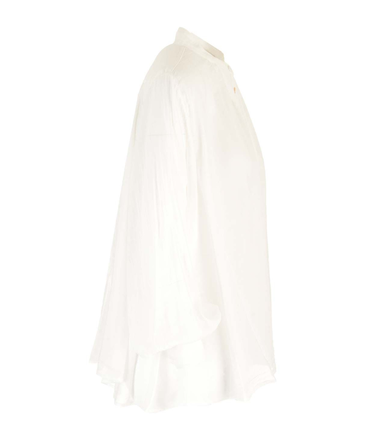 Forte Forte Voile Bohemian-style Shirt In White