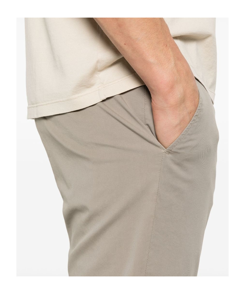Dondup Pressed-crease Slim-fit Trousers In Nude