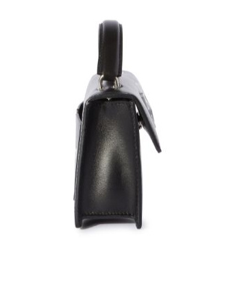 Off-white Mini Bag Jitney Baby Graphic Print In Black