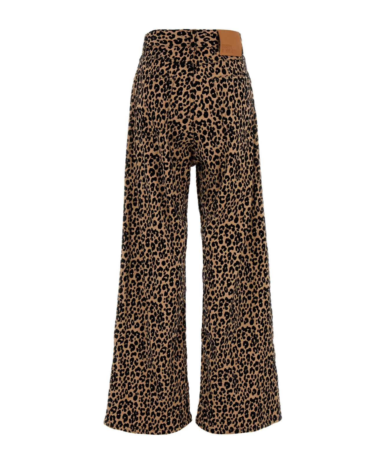 Giuseppe Di Morabito Printed Stretch Polyester Blend Pant In Animal Print