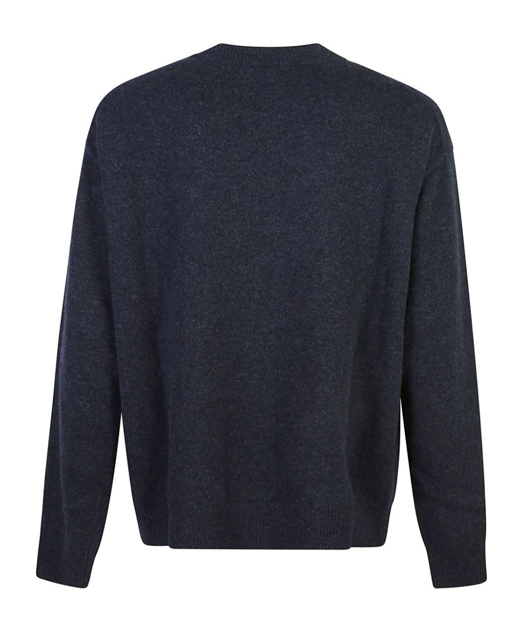 Roberto Collina Crewneck Knit Sweaters In Black