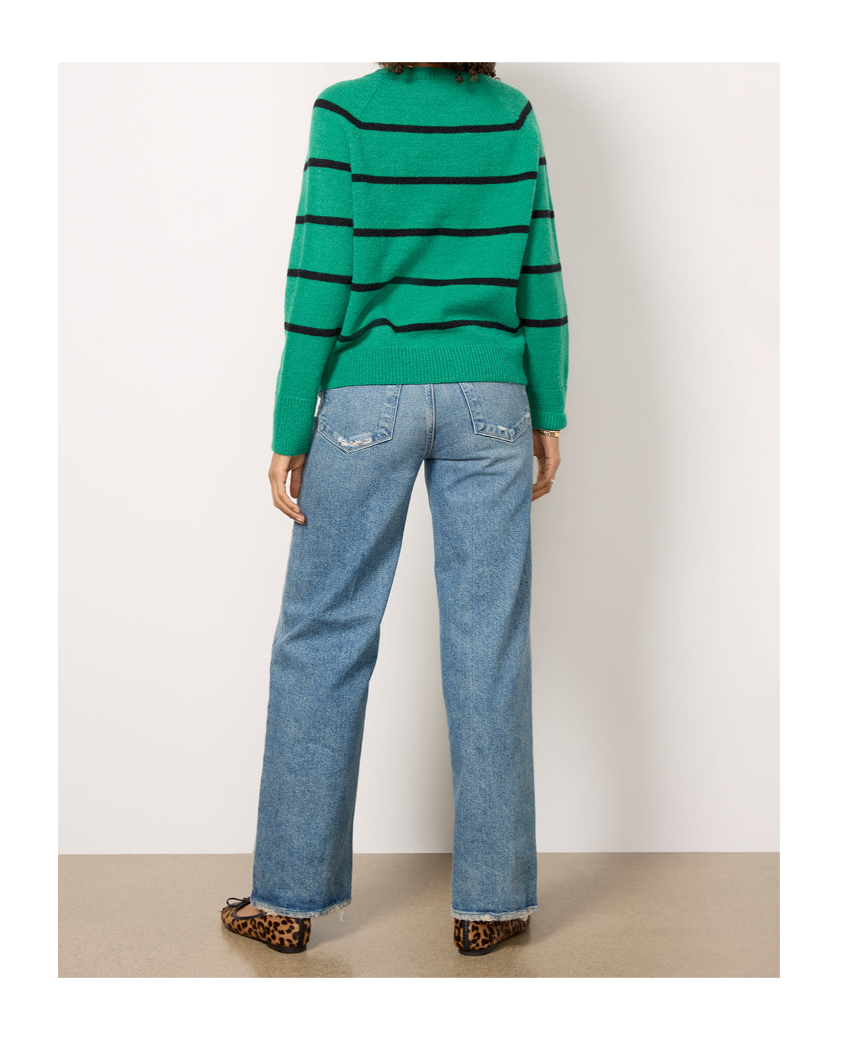 Paige Belt-loop Jeans In Blue