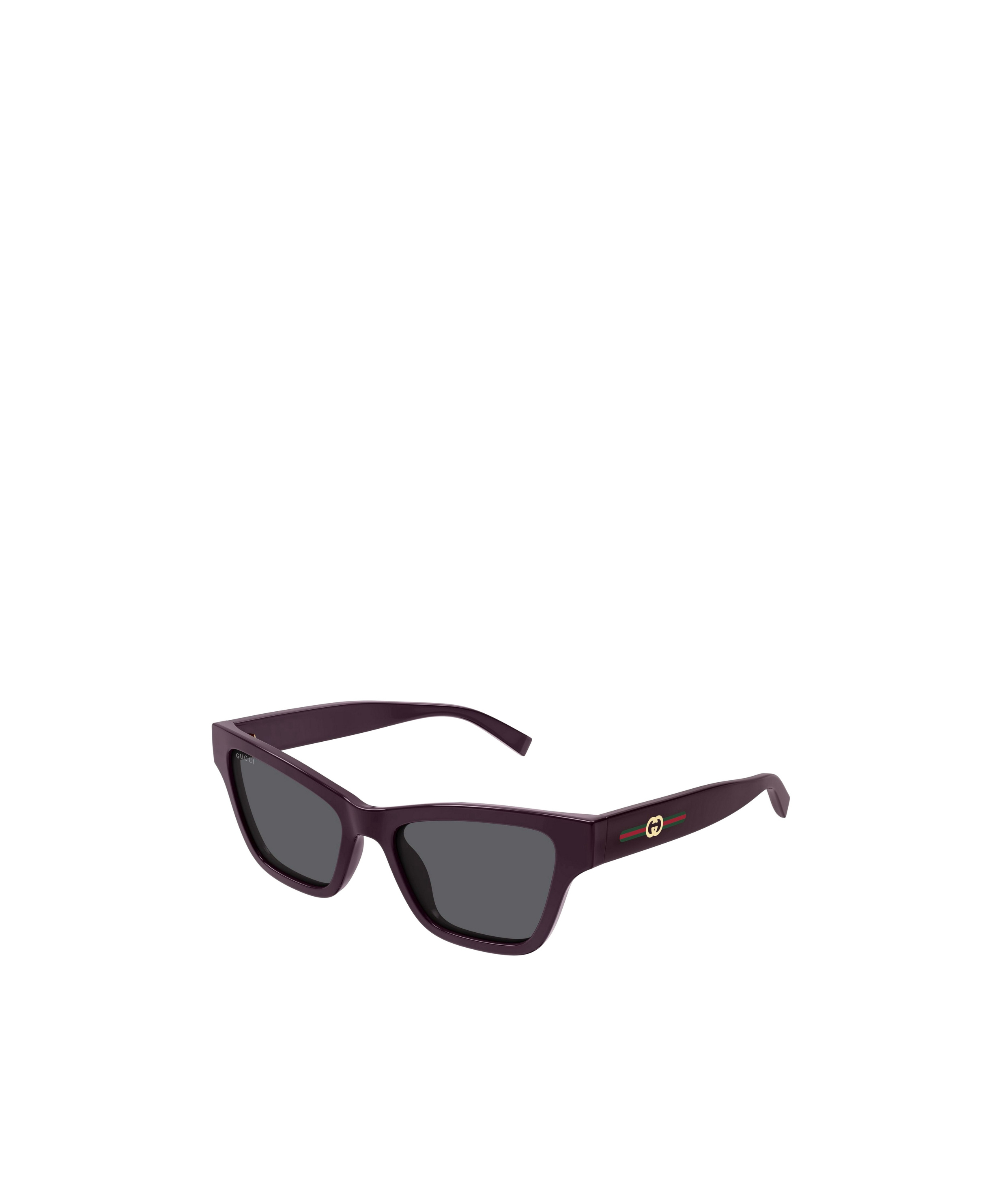 Gucci Eyewear Square Frame Sunglasses In Burgundy