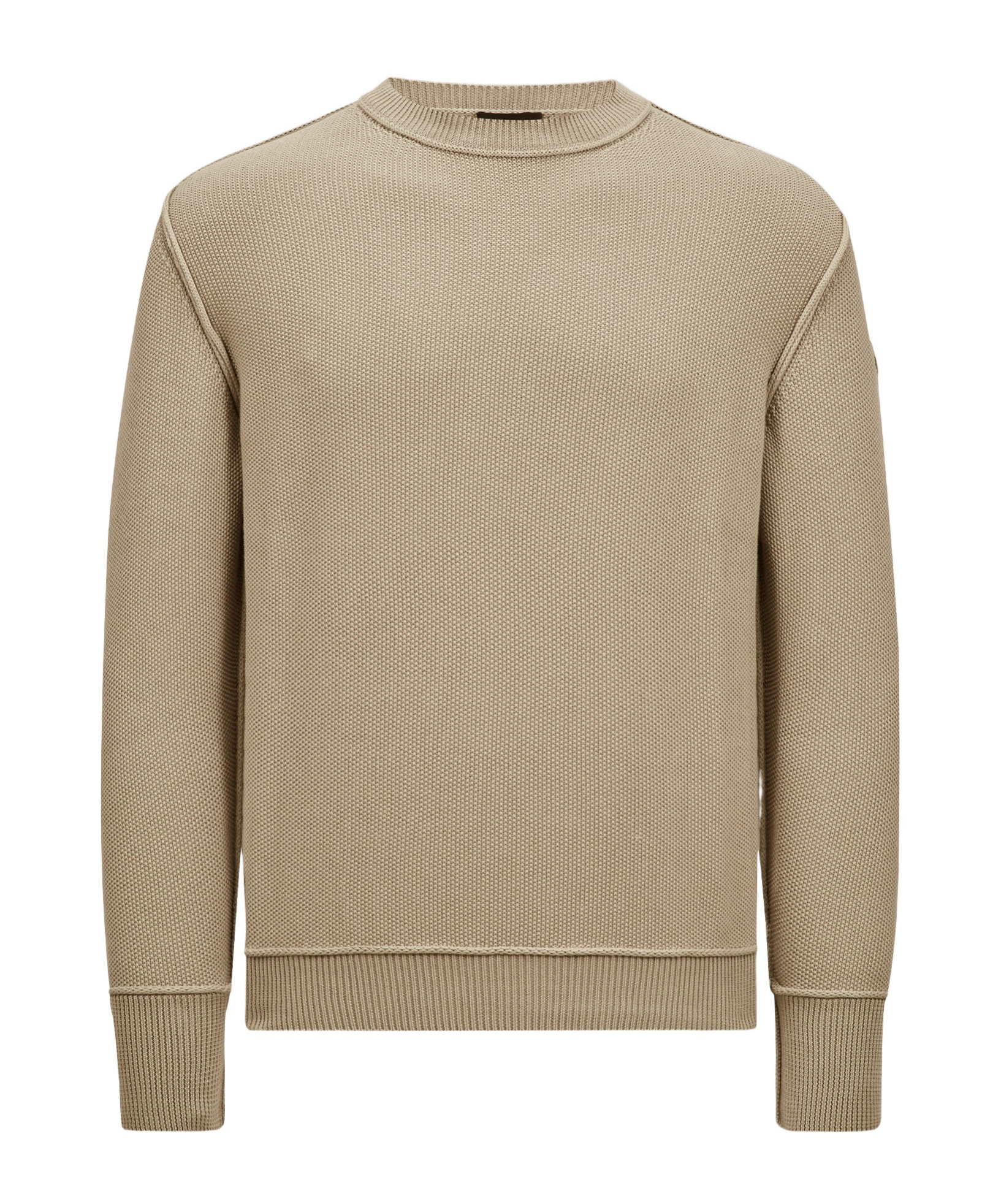 MONCLER TEXTURED COTTON JUMPER