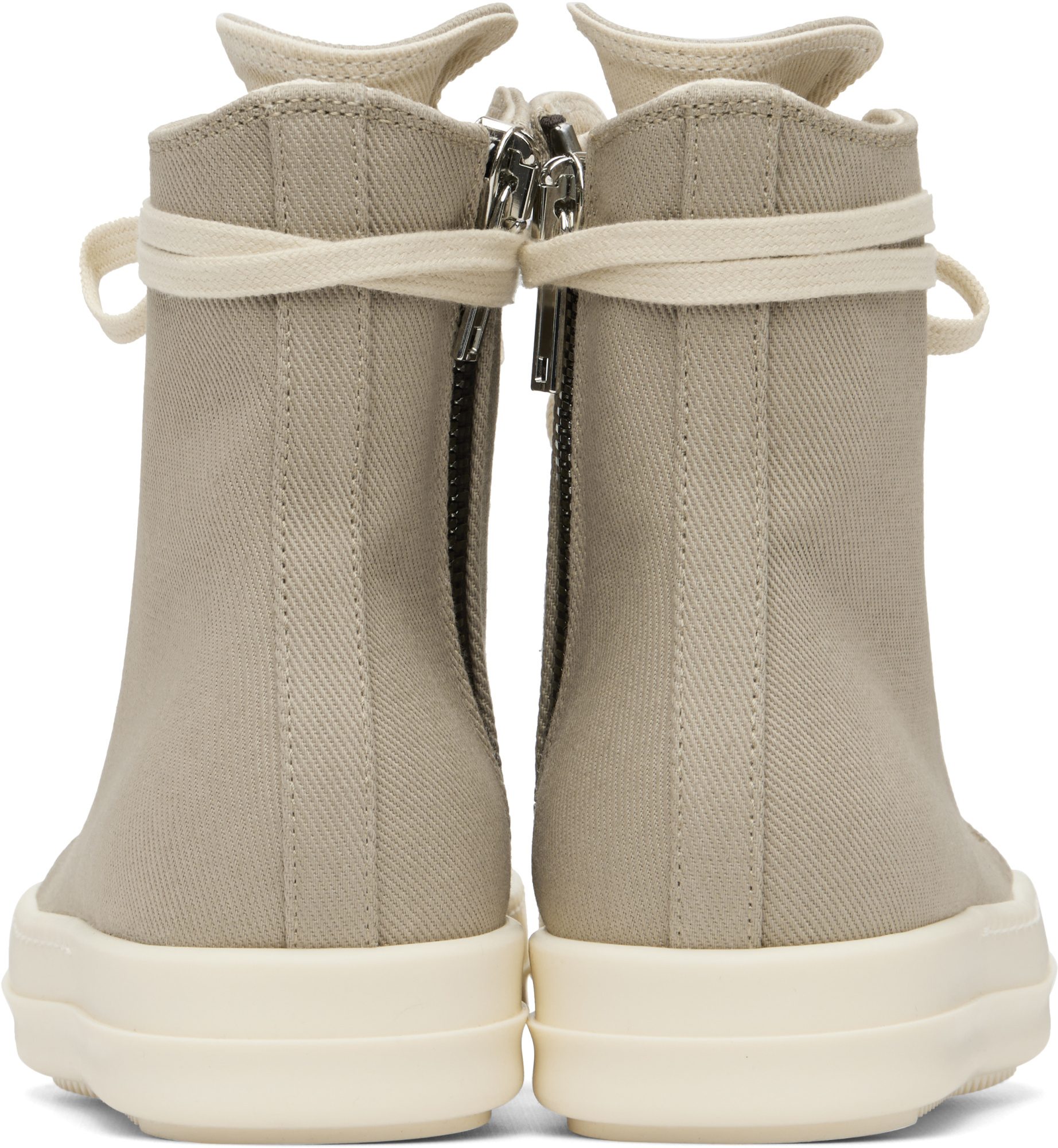 Rick Owens Drkshdw Concordians Sneaks High-top Sneakers In Neutral