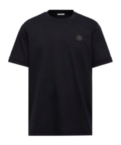 Moncler Logo Patch Cotton T-shirt