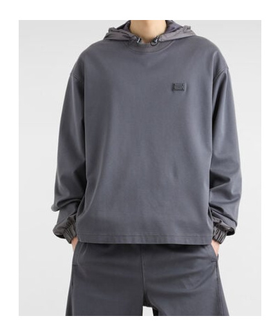 Dolce & Gabbana Cotton Sweatshirt With Logo In Gray